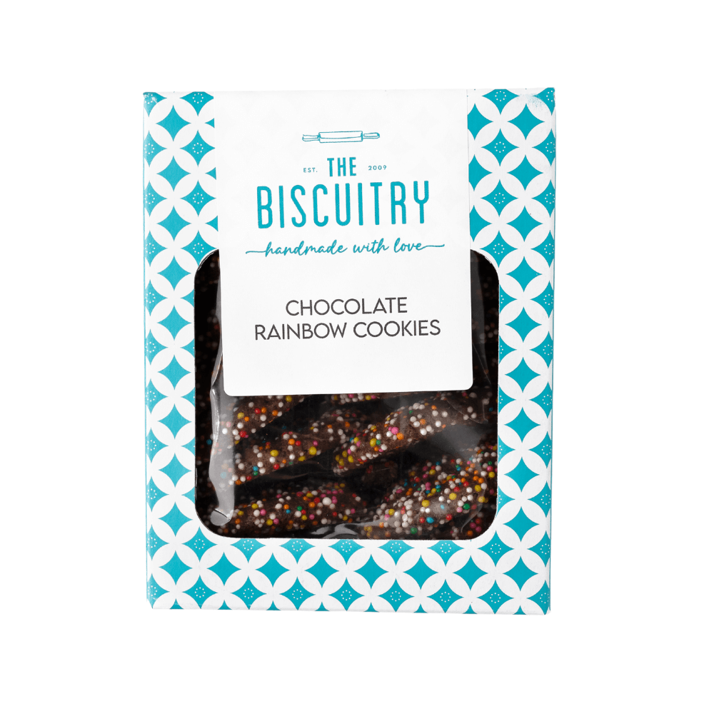 Chocolate Rainbow Cookies