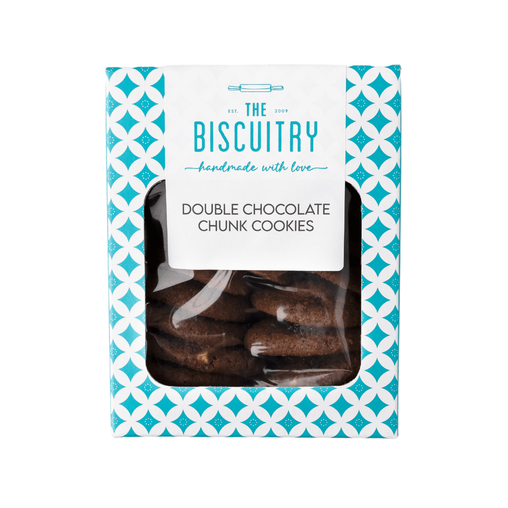 Double Chocolate Chunk Cookies