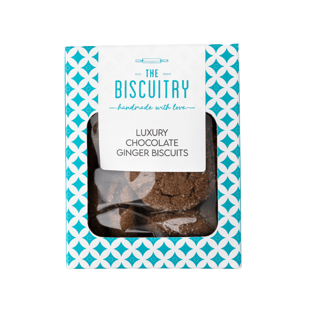 Luxury Chocolate Ginger Biscuits