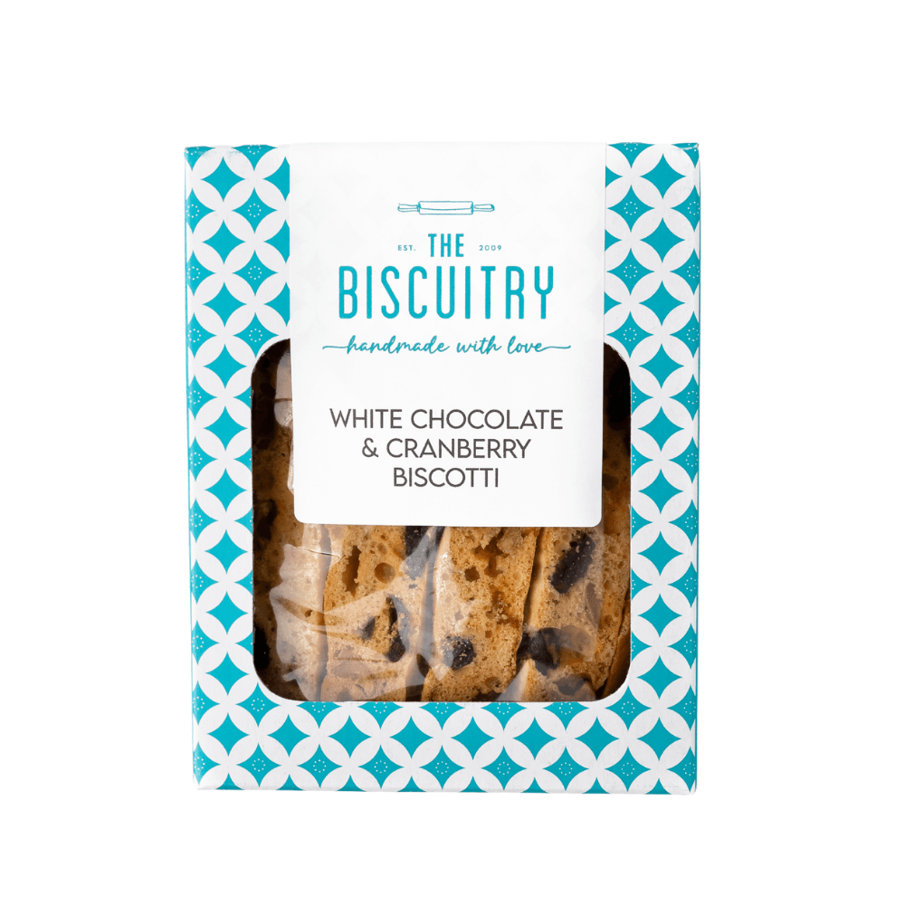 White Chocolate & Cranberry Biscotti