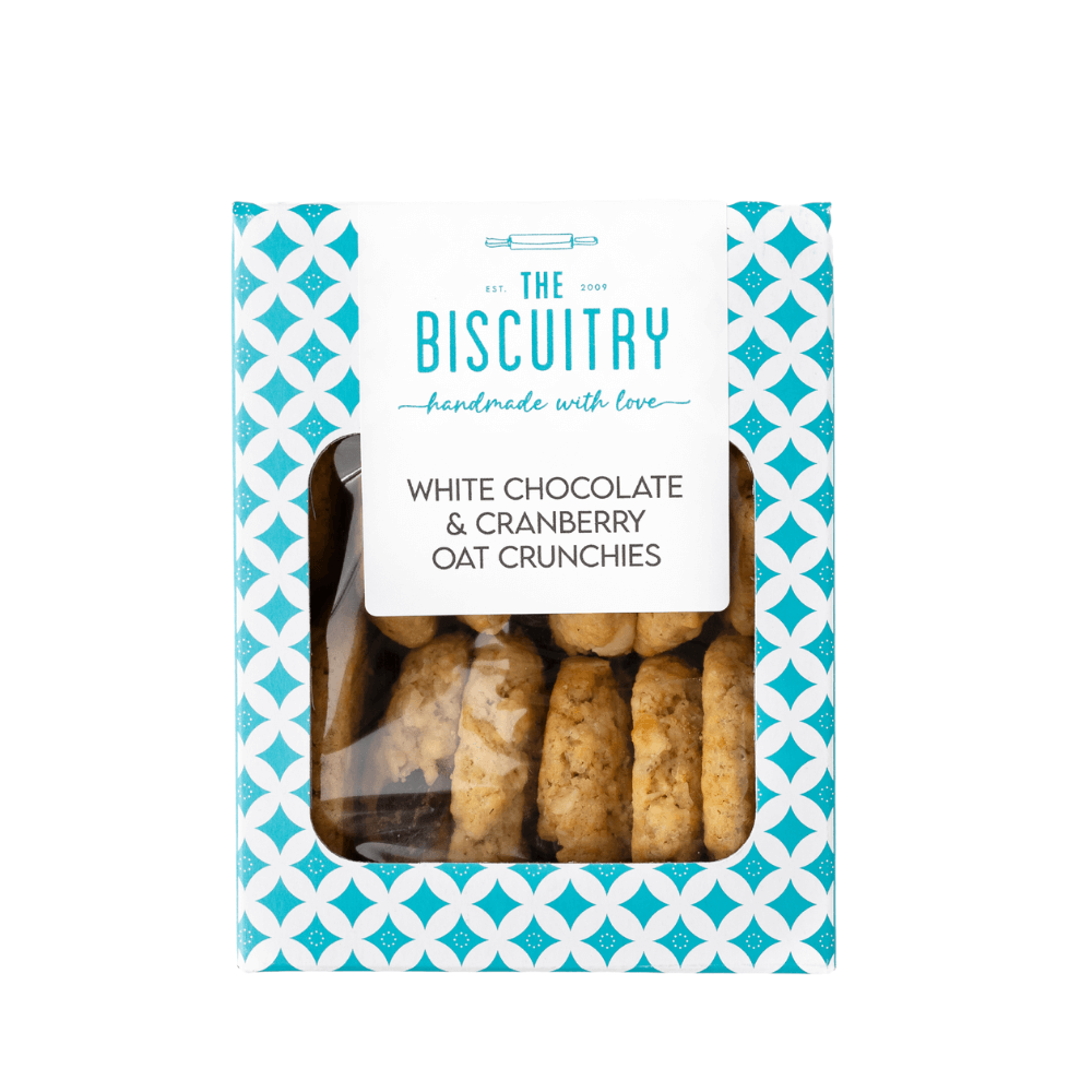 White Chocolate & Cranberry Oat Crunchies