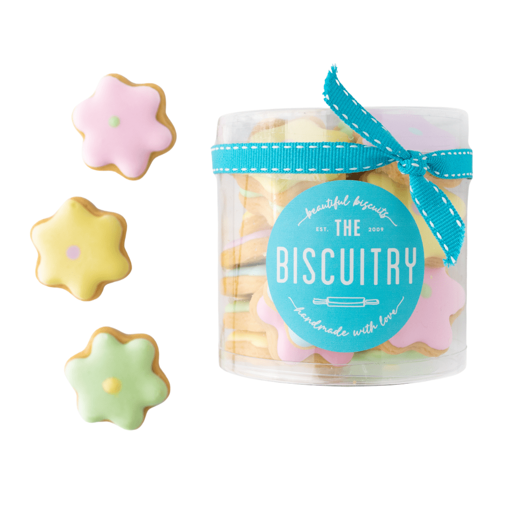 Iced Soetkoekie Tubs - Blossoms