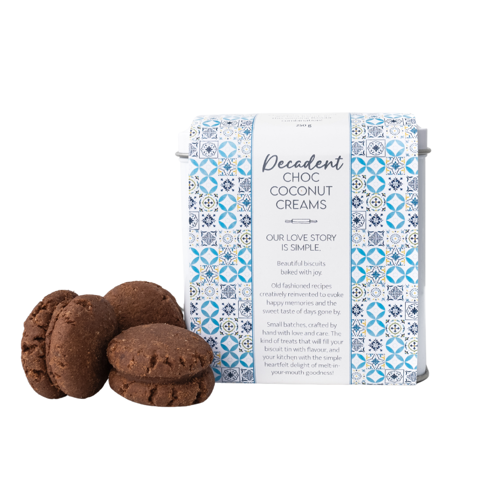 Decadent Choc Coconut Creams Gift Tin